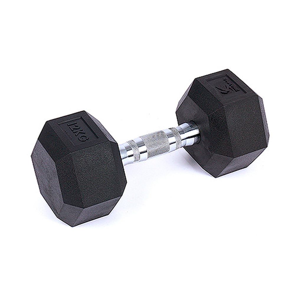 아이워너 덤벨 PEV 육각 아령 12kg (단품1개) 헬스용품 홈트 홈트레이닝