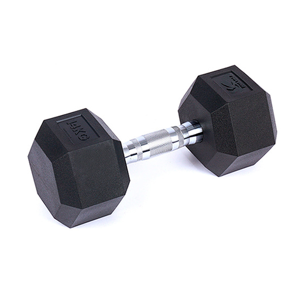아이워너 덤벨 PEV 육각 아령 14kg (단품1개) 헬스용품 홈트 홈트레이닝