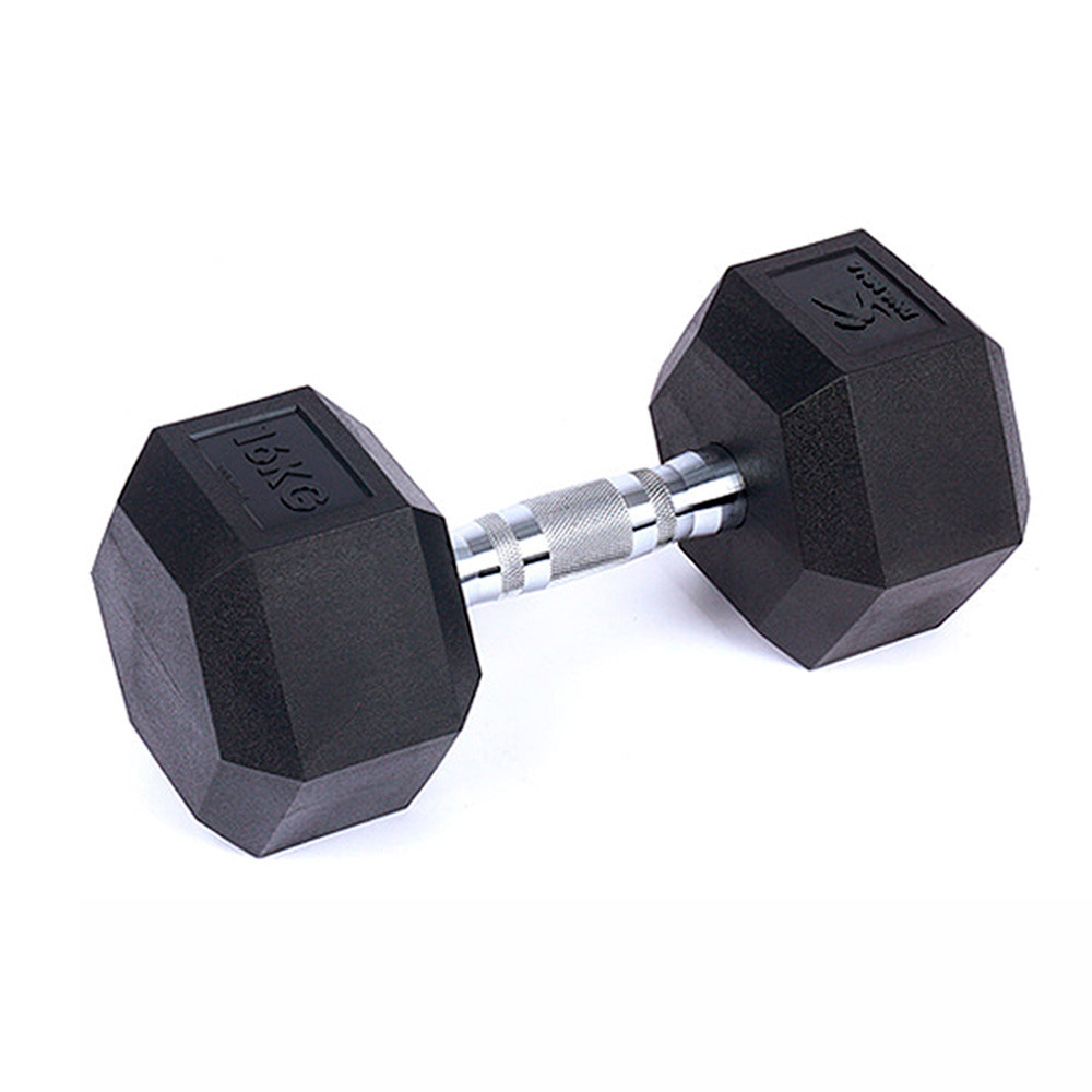 아이워너 덤벨 PEV 육각 아령 16kg (단품1개) 헬스용품 홈트 홈트레이닝