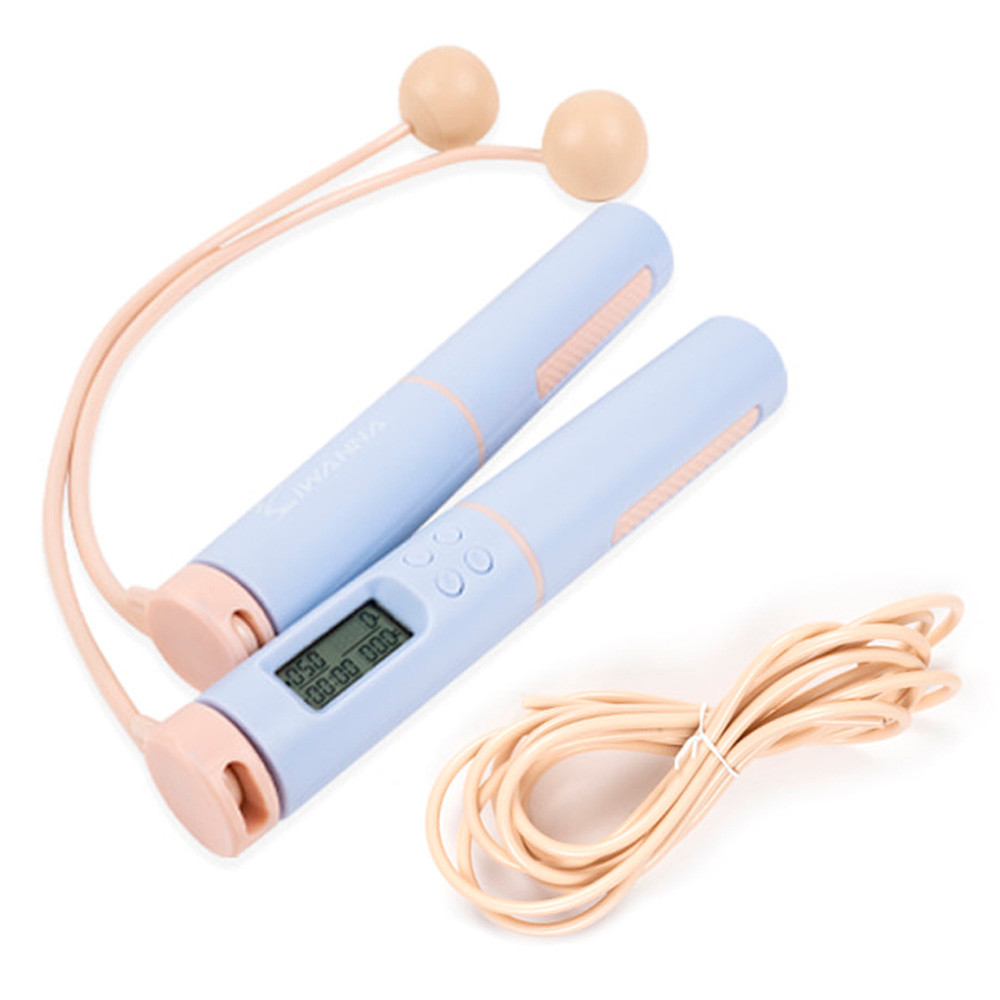 아이워너 줄넘기 다이어트 줄없는줄넘기 파스텔 2in1 줄넘기 줄넘기운동 체육줄넘기