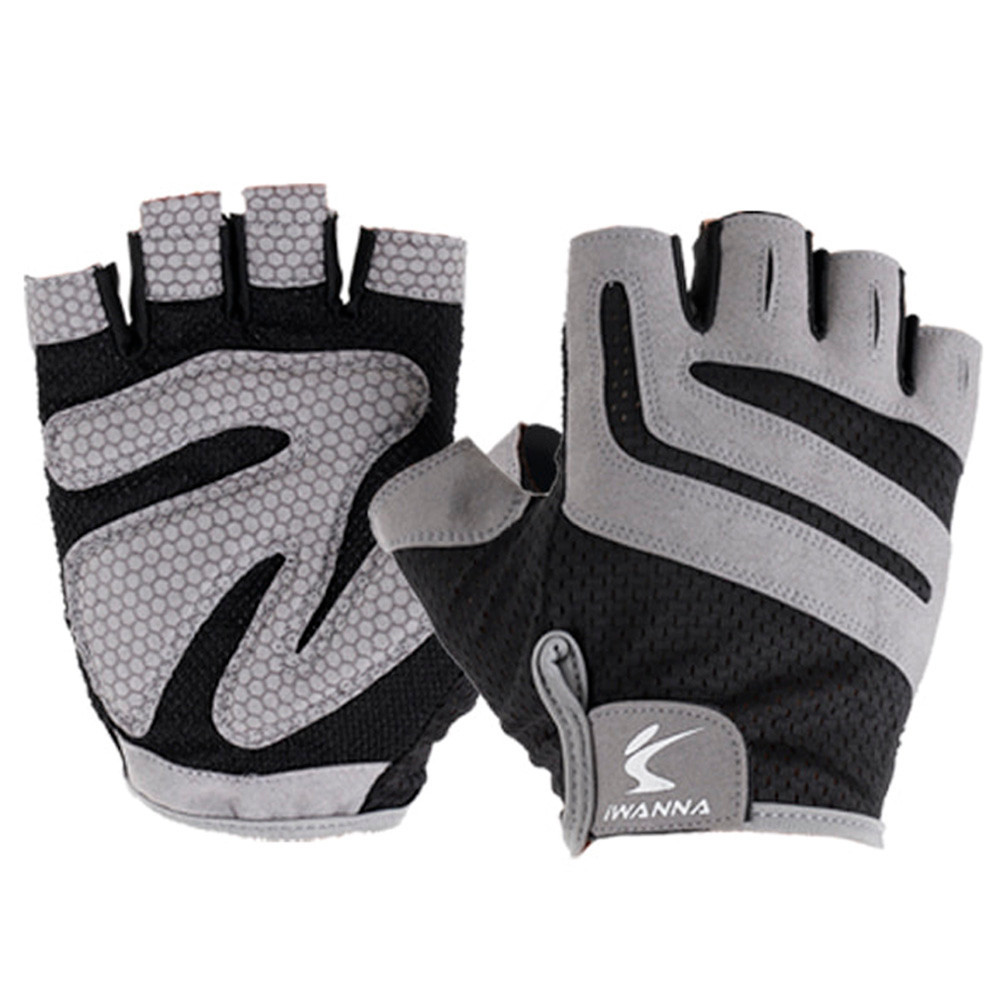 아이워너 헬스장갑 베이직 트레이닝장갑 (그레이) (택1) 운동장갑 턱걸이장갑 헬스용장갑