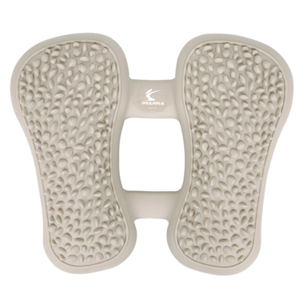 아이워너 스텝퍼 소프트 에어 마사지 지압스텝퍼 (우드 그레이) 무소음소탭퍼 말랑스탭퍼 홈트