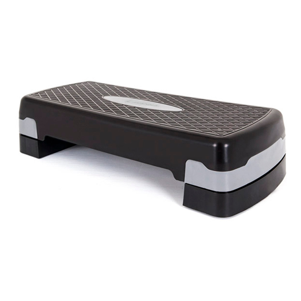 아이워너 스텝박스 2단스텝박스 (그레이블랙) 하체운동기구 홈트운동기구 홈트