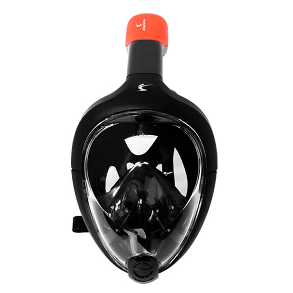 아이워너 스노쿨링마스크 풀페이스 스노클링 세트 (L.XL) (블랙) 스노클마스크 물안경 수경