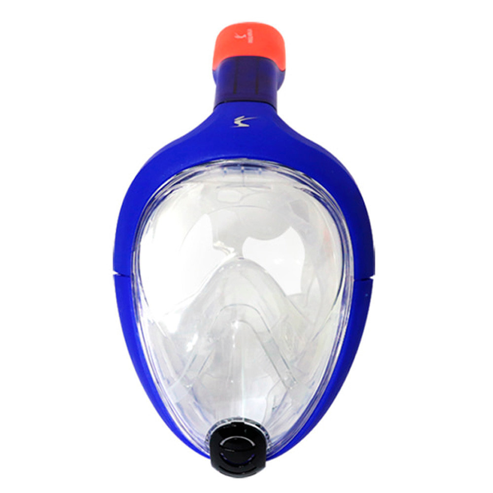 아이워너 스노쿨링마스크 풀페이스 스노클링 세트 (L.XL) (블루) 스노클마스크 물안경 수경