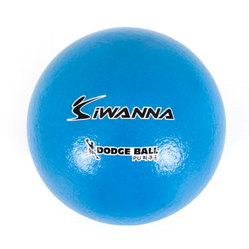 아이워너 피구 PU피구공 3호 18cm (블루) 피구공 스포츠공 스포츠볼