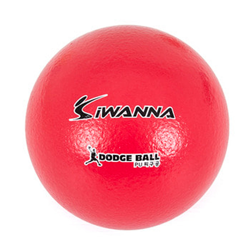 아이워너 피구 PU피구공 3호 18cm (레드) 피구공 스포츠공 스포츠볼