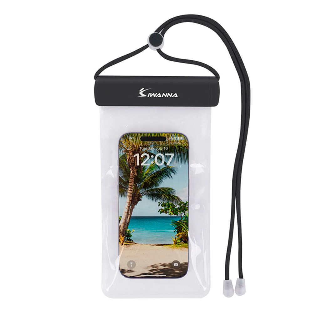 아이워너 방수팩 심플 TPU (IPX8) (블랙) 방수케이스 핸드폰방수케이스 스마트폰방수팩