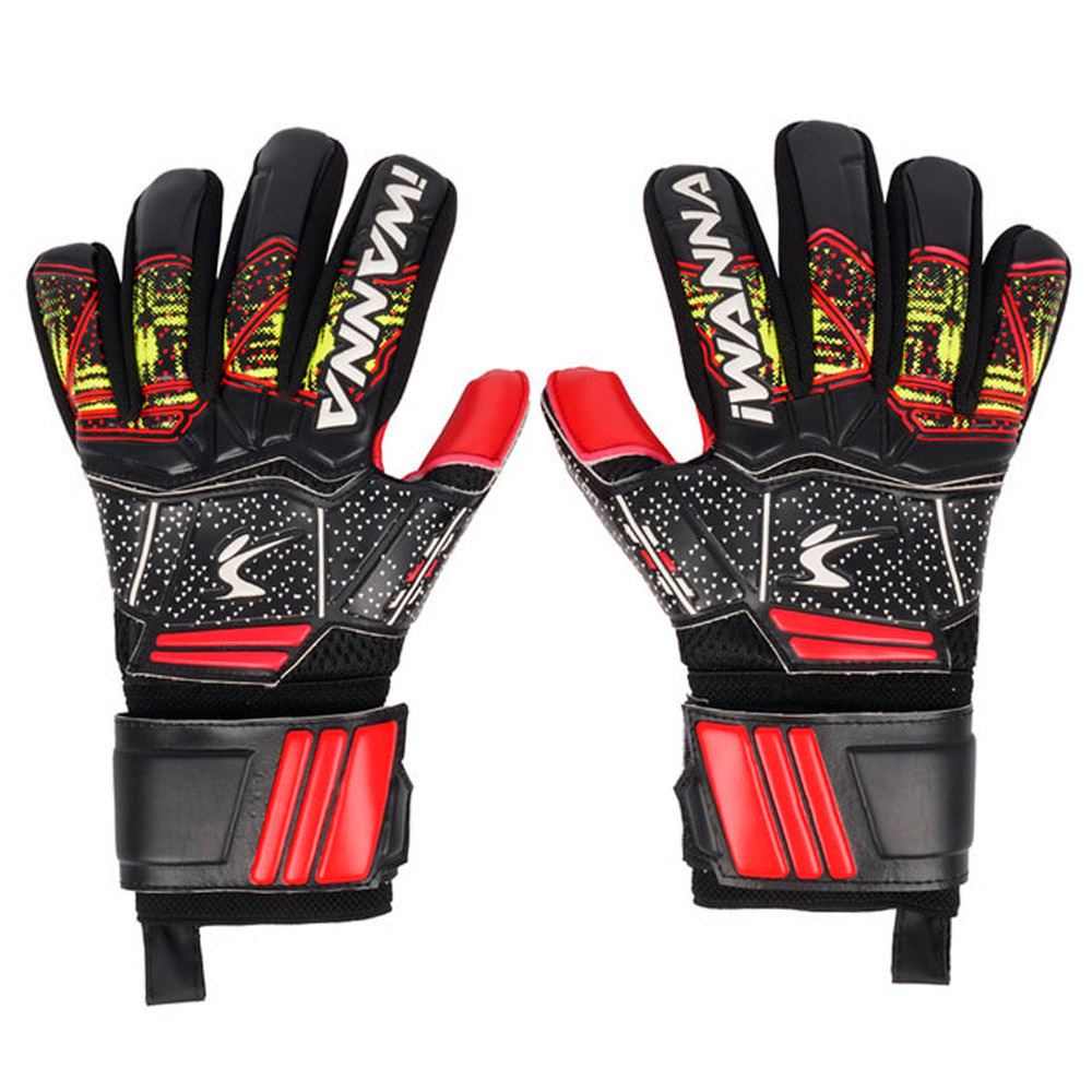 아이워너 축구장갑 손가락 꺾임 방지 골키퍼 장갑 (블랙) (XL) (10호) 골키퍼장갑 축구 스포츠