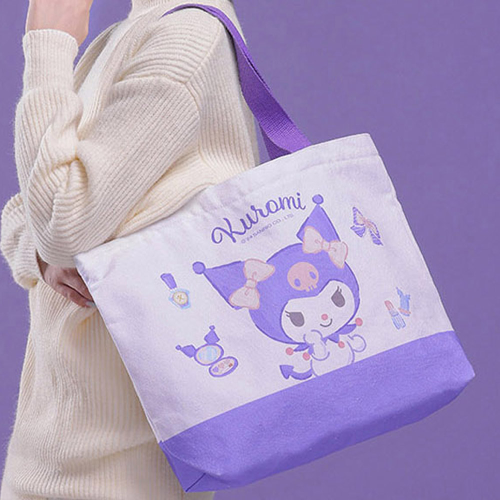 KBW 에코백 산리오 데일리백 쿠로미 가방