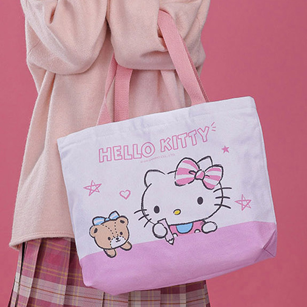 KBW 에코백 산리오 데일리백 헬로키티 가방