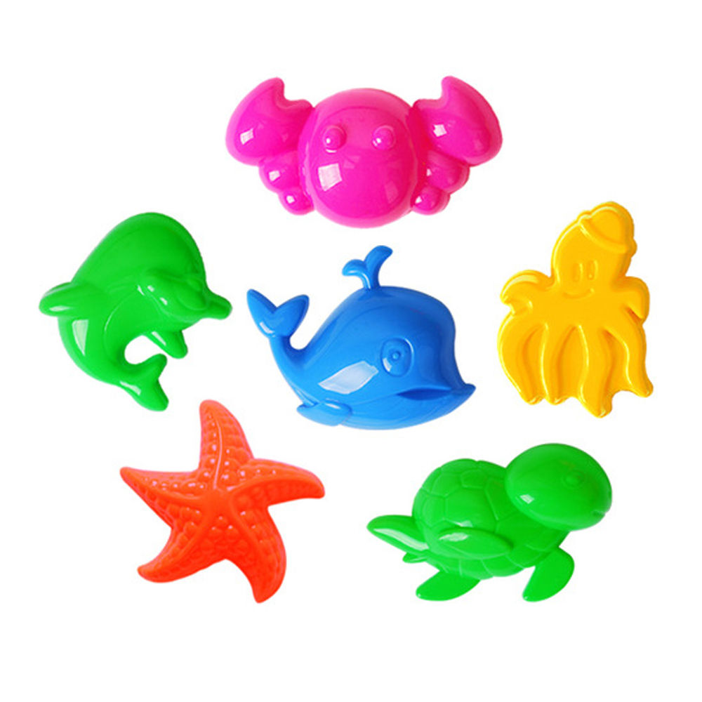 키즈맘아트 모래놀이 모양틀 (해양생물)