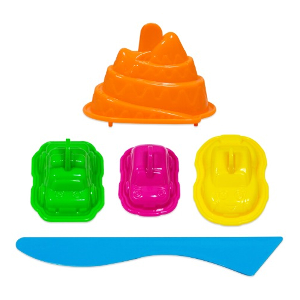 키즈맘아트 모래놀이 모양틀 커터 (미니 레이싱)