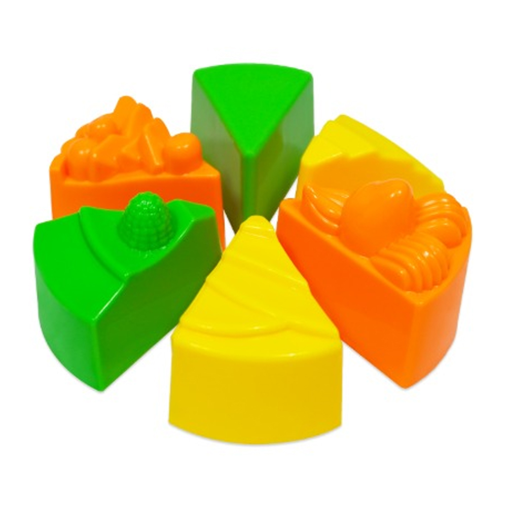 키즈맘아트 모래놀이 모양틀 (케이크)