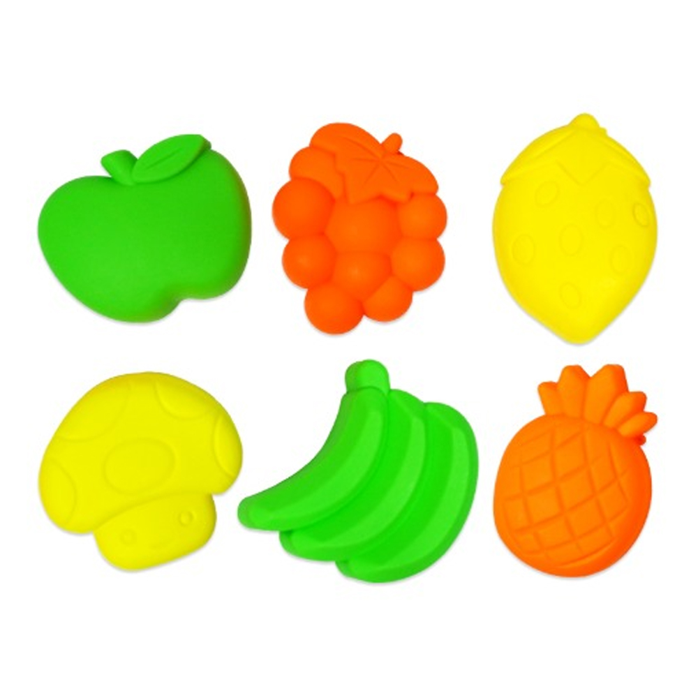키즈맘아트 모래놀이 모양틀 (과일)