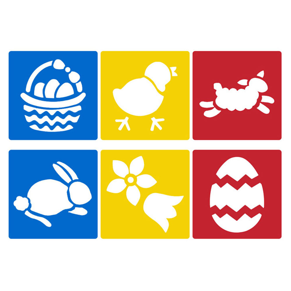 키즈맘아트 미술놀이 디오메 스텐실 (혼합)