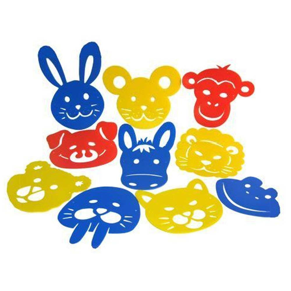 키즈맘아트 미술놀이 디오메 스텐실 (자이언트 마스크)