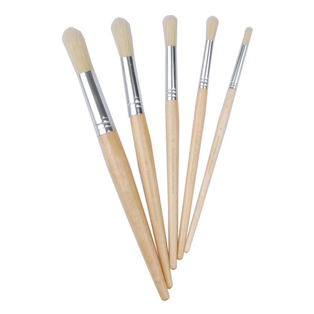 키즈맘아트 미술놀이 디오메 붓 5종 세트