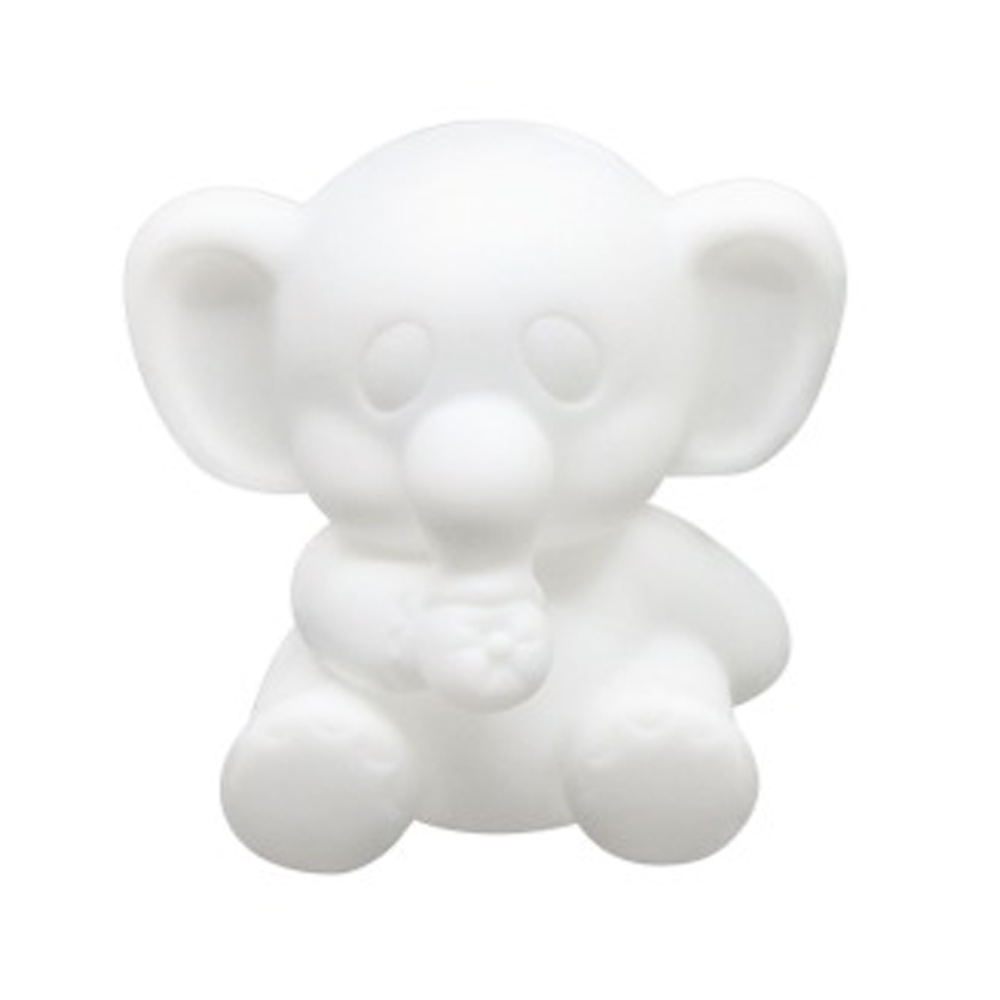 키즈맘아트 컬러링토이 미니 프렌즈 (코끼리) 3D 색칠놀이 (물감 미포함)