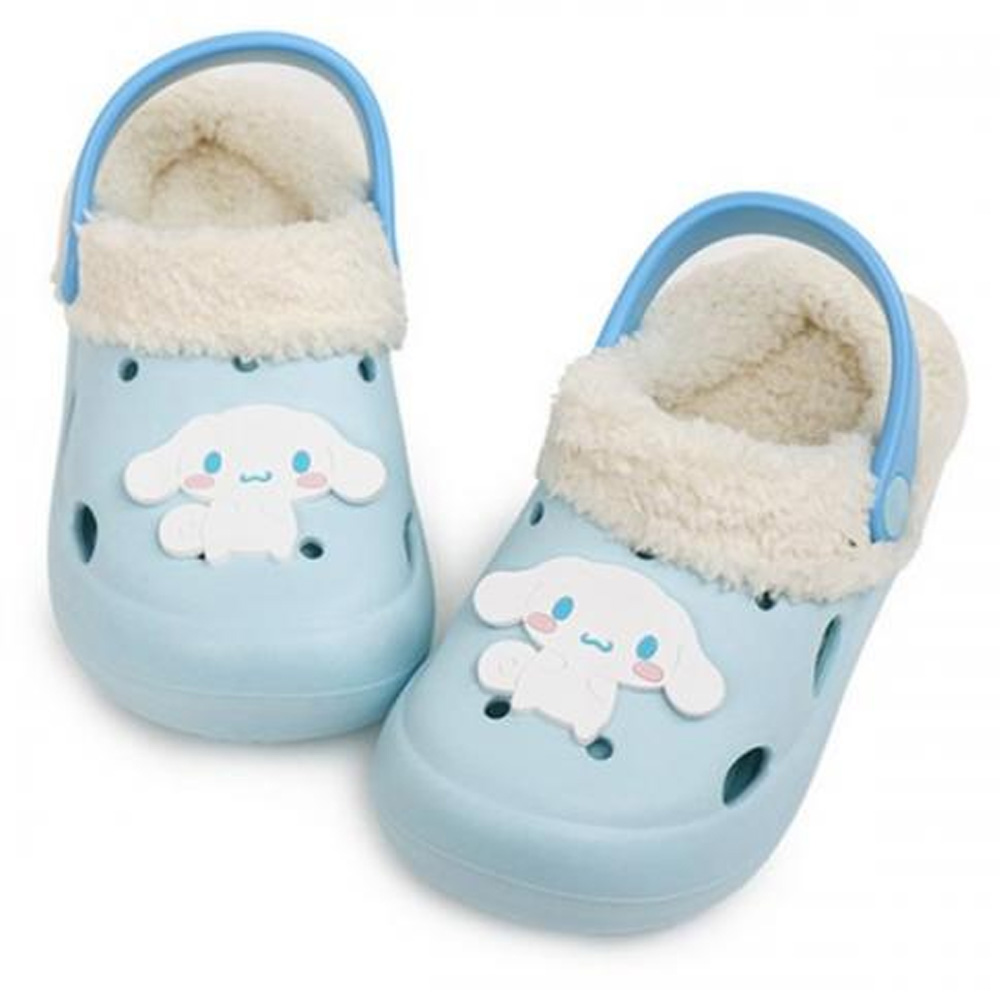 명신 털실내화 시나모롤 그램 방한 아동 샌들 (택1) 학생실내화