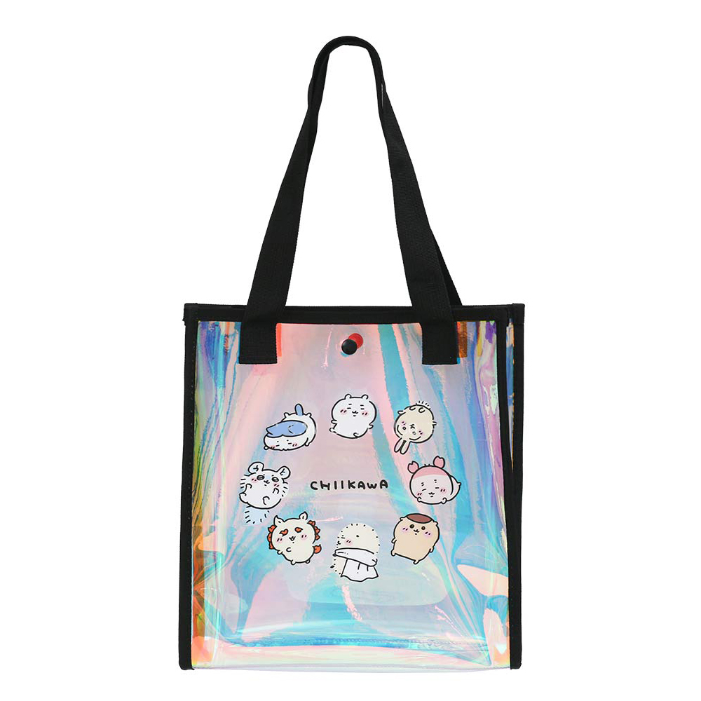 피앤디 비치백 먼작귀 스퀘어 수영가방