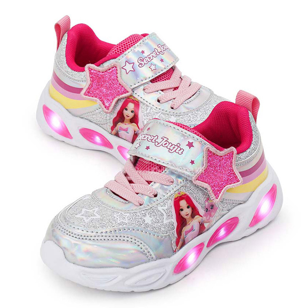 피앤디 운동화 시크릿쥬쥬 오로라 LED 발광 아동운동화 (택1) 캐릭터운동화