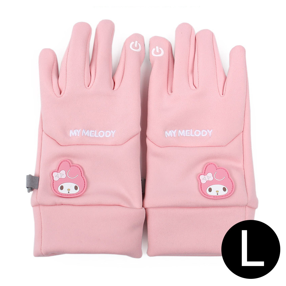 성창 아동장갑 마이멜로디 하트페이스 터치 레저 장갑 (L)