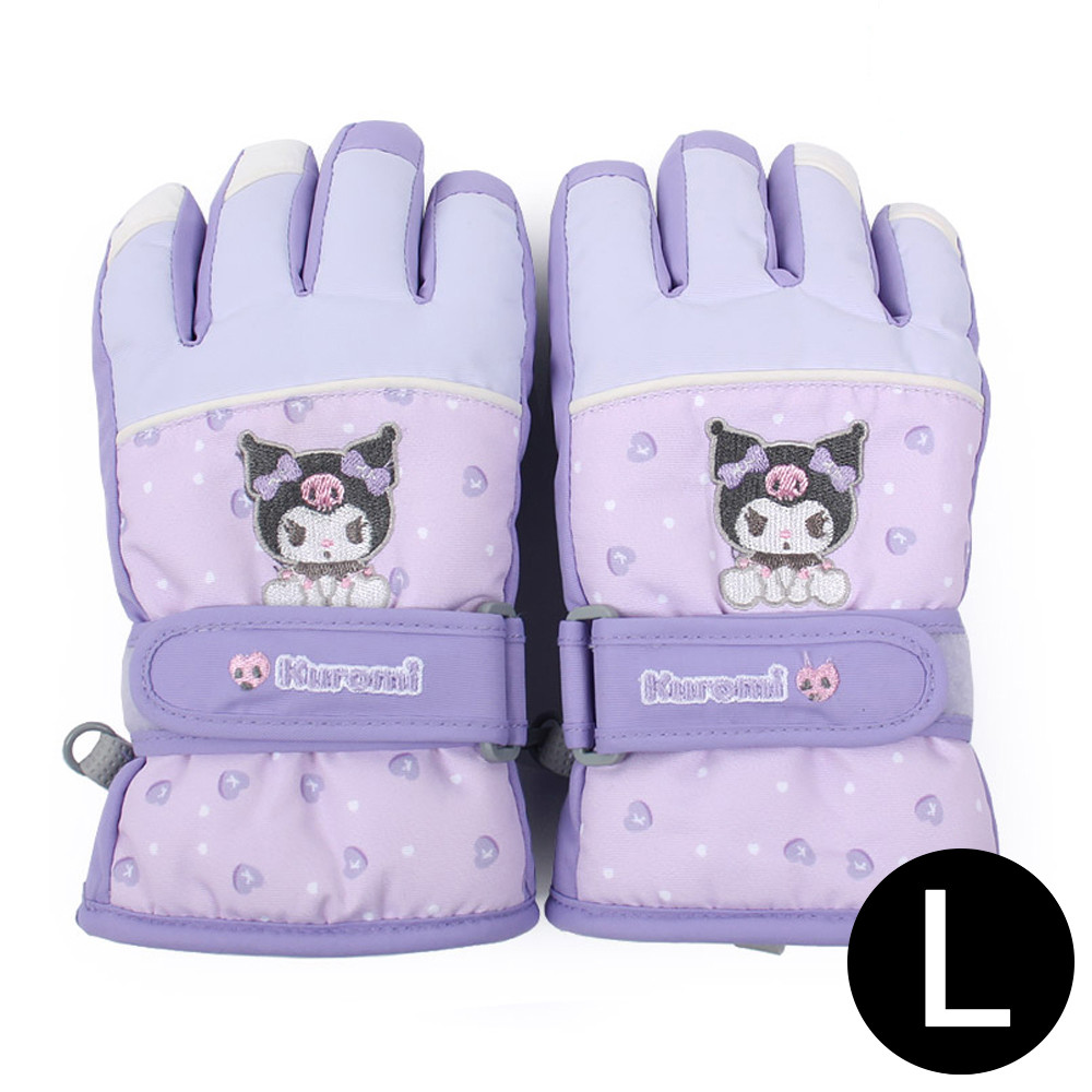 성창 아동장갑 쿠로미 큐트패턴 방한 아동 장갑 (L)