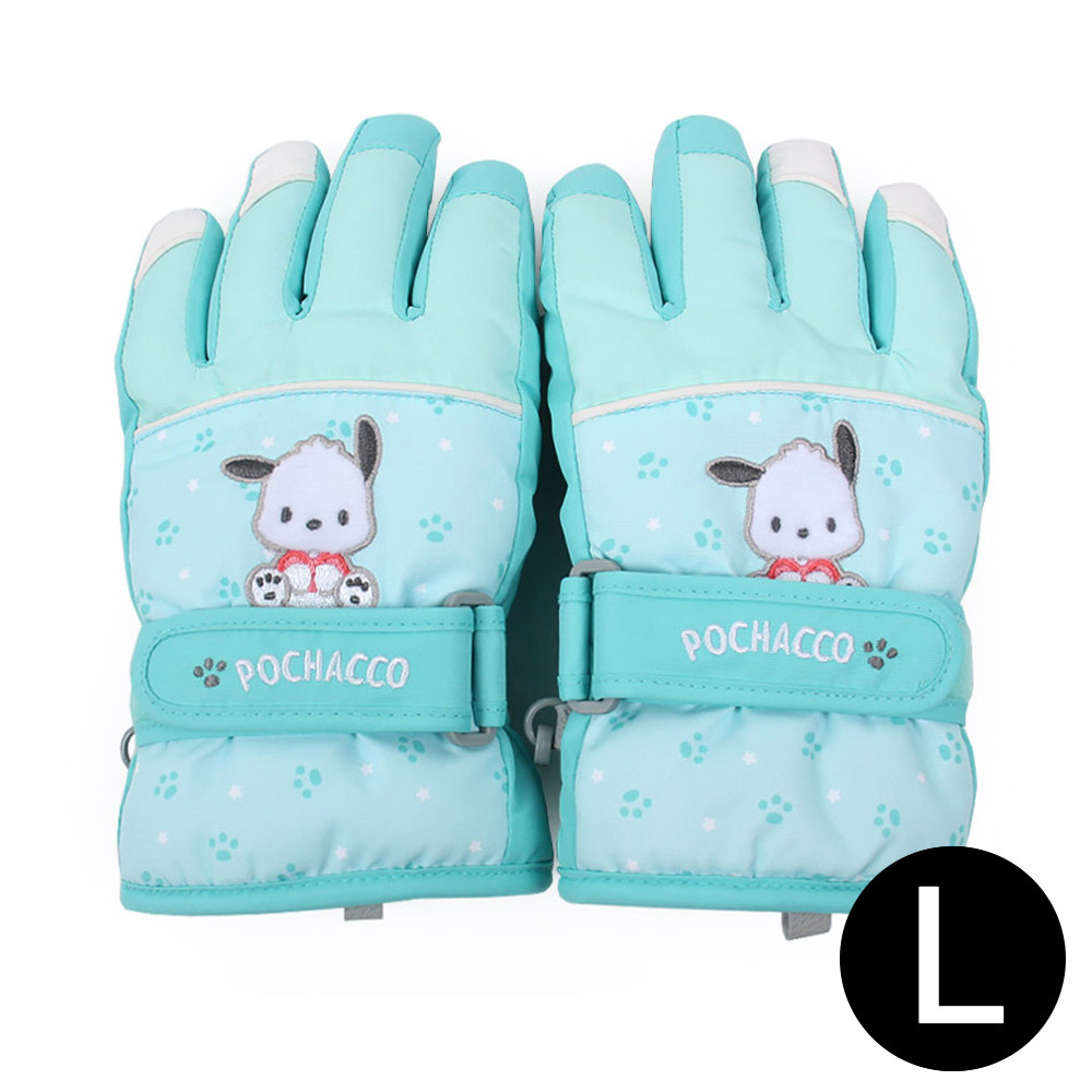 성창 아동장갑 포차코 큐트패턴 방한 장갑 (L)