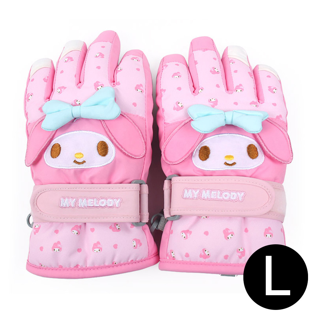 성창 아동장갑 마이멜로디 입체패턴 방한 장갑 (L)
