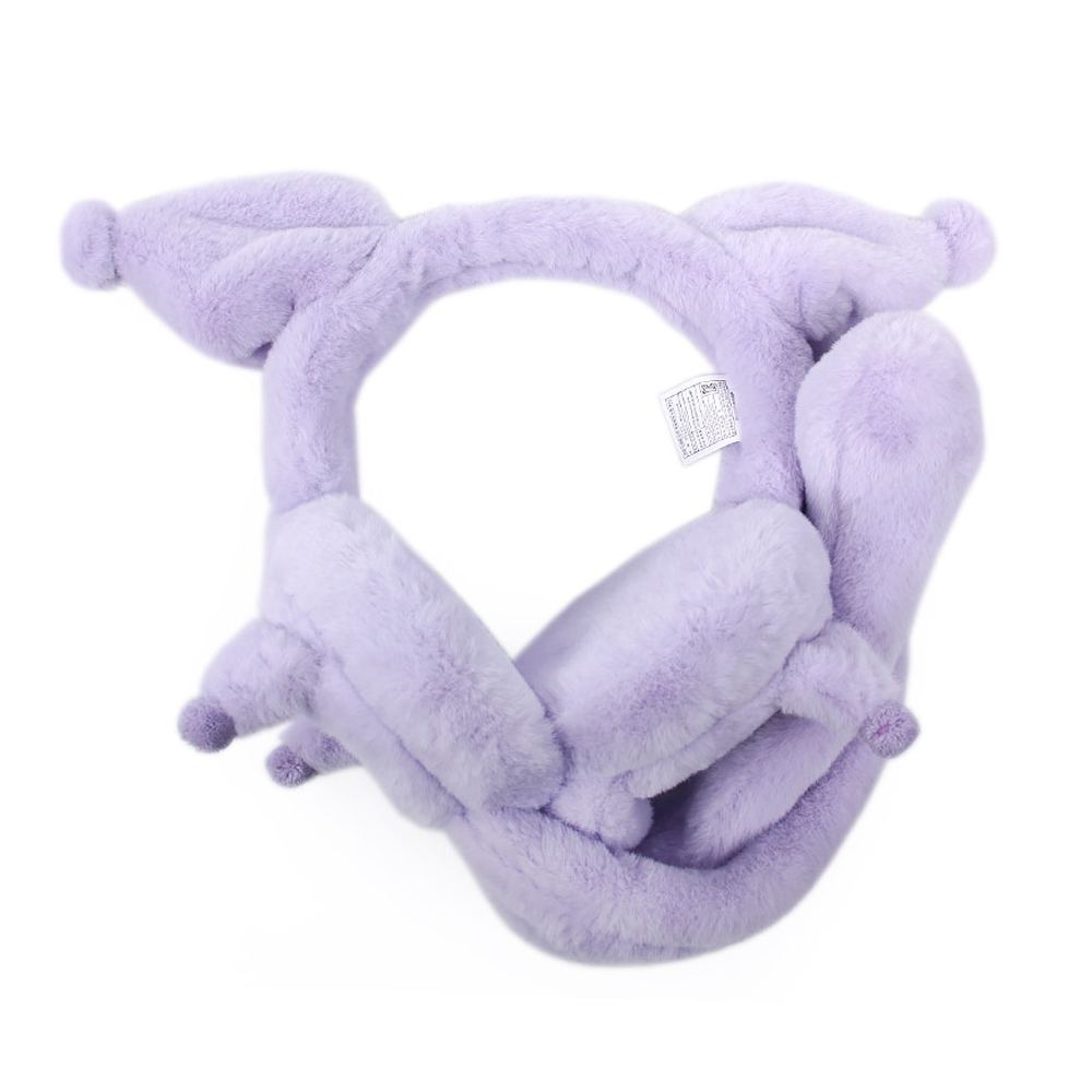 성창 아동귀마개 쿠로미 움직이는 페이스 방한 귀마개