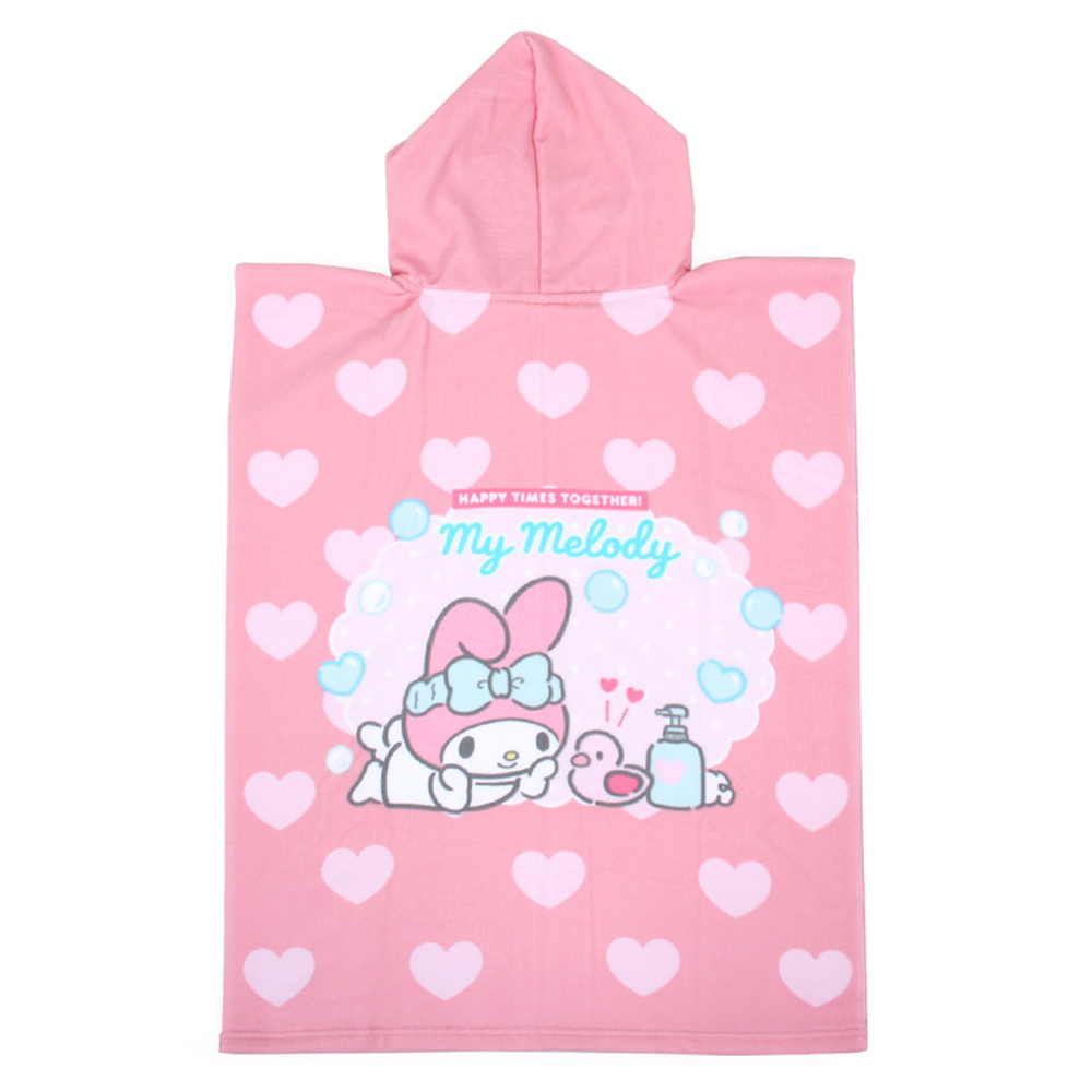 성창 바스타월 수영타올 마이멜로디 판초타월 후드 샤워 가운 목욕가운