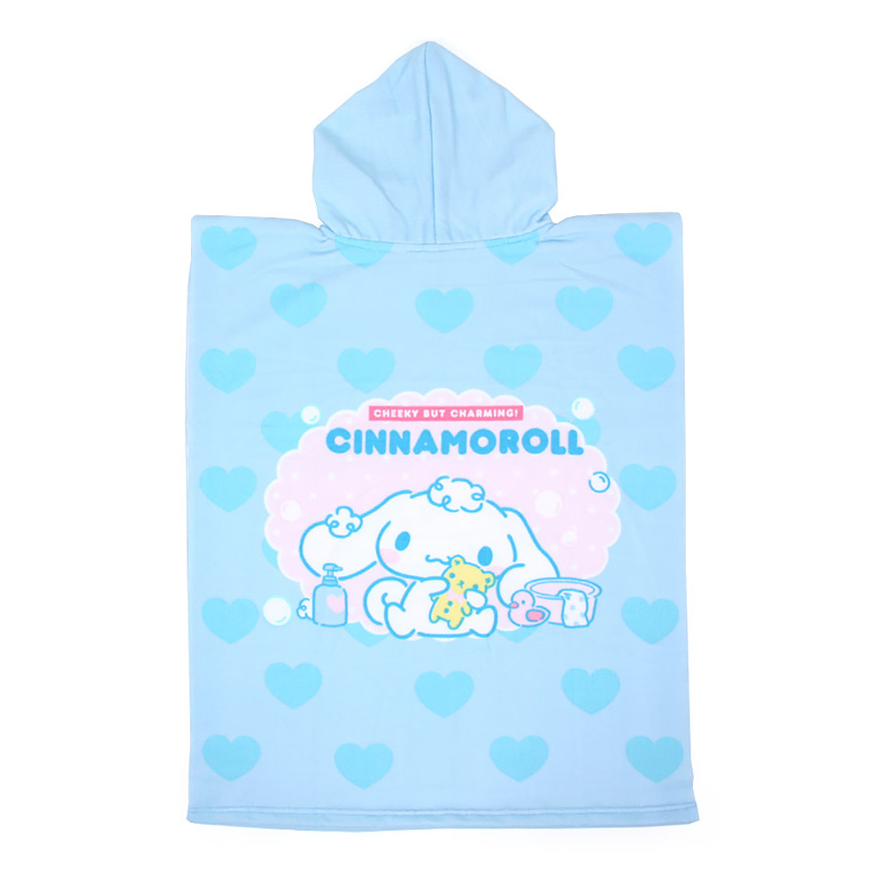 성창 바스타월 수영타올 시나모롤 판초타월 후드 샤워 가운 목욕가운