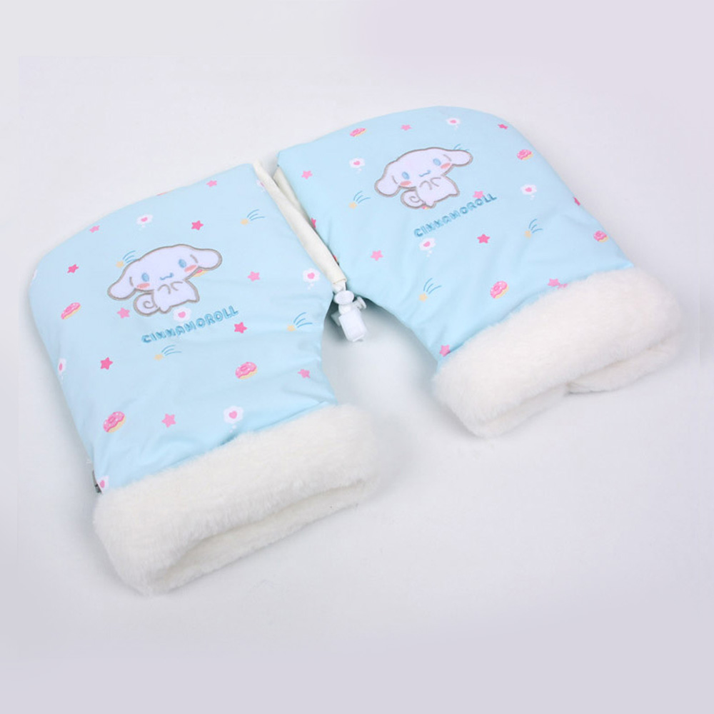 성창 킥보드장갑 시나모롤 패턴 퀵보드 장갑 방한장갑