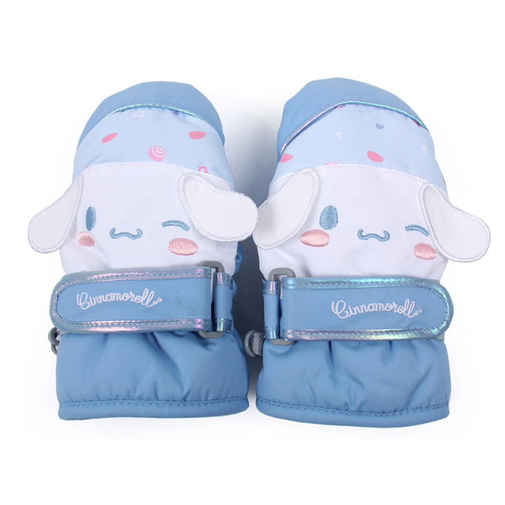 성창 스키장갑 시나모롤 디저트 입체 엄지 아동 장갑 방한장갑