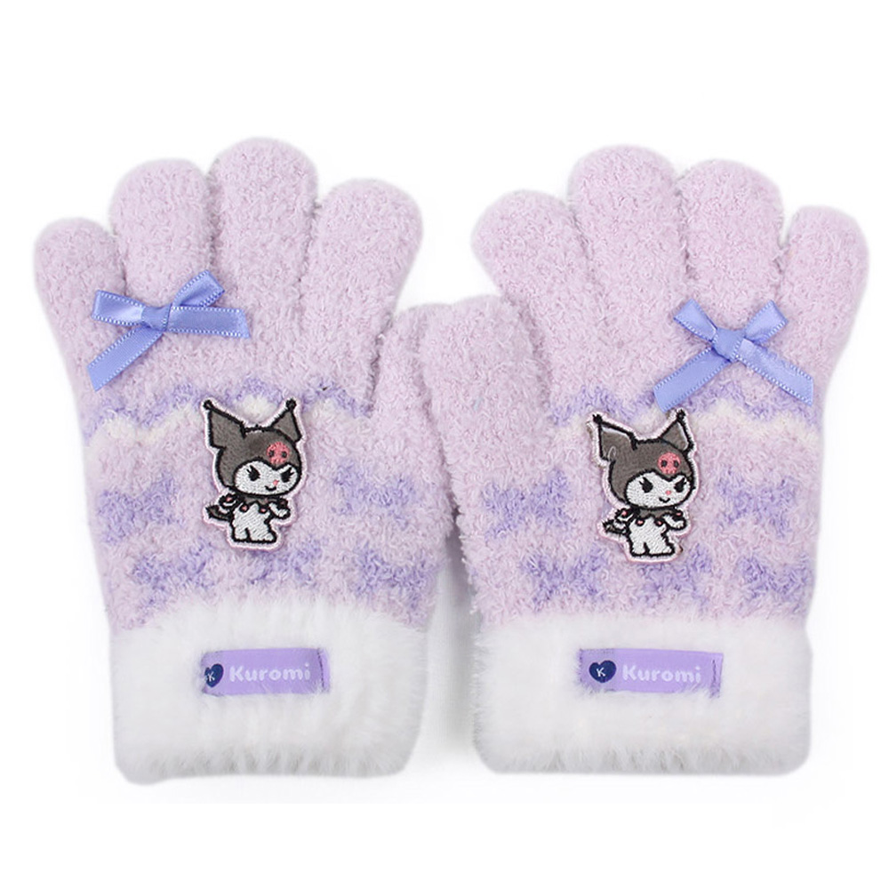 성창 장갑 쿠로미 리본 오지 날개사 아동장갑 방한장갑