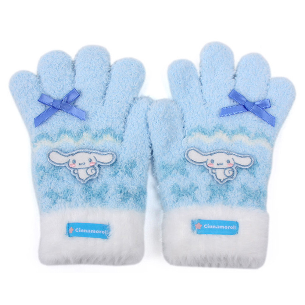 성창 장갑 시나모롤 리본 오지 날개사 아동장갑 방한장갑