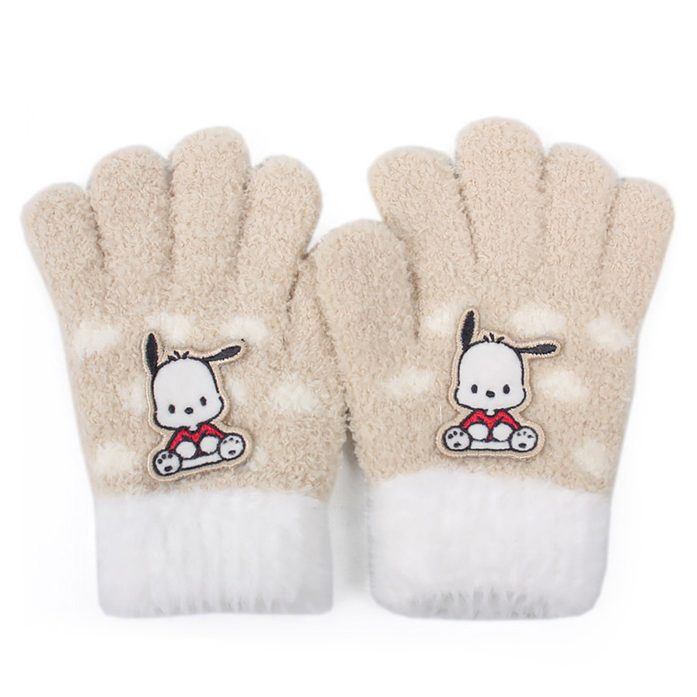 성창 장갑 포차코 도트오지 날개사 아동장갑 방한장갑