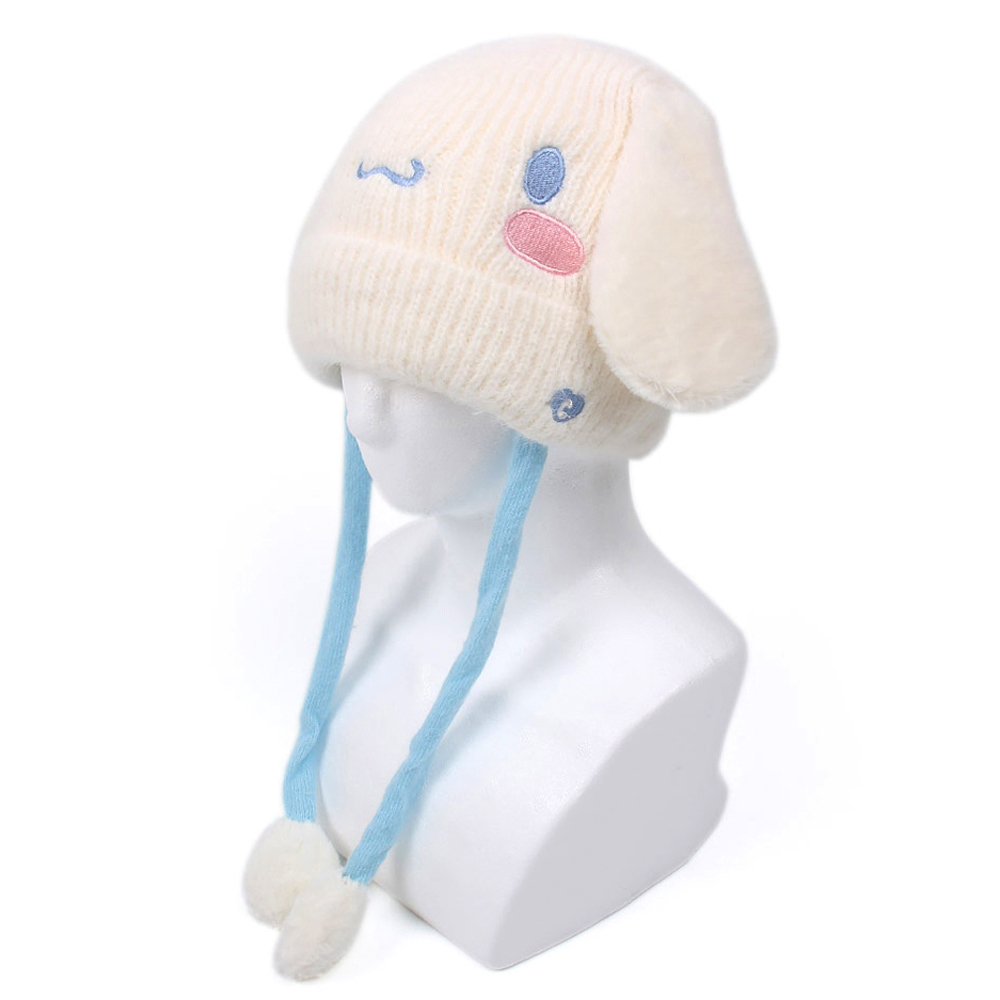 성창 모자 시나모롤 움직이는 캐릭터 아동 니트모자 방한모