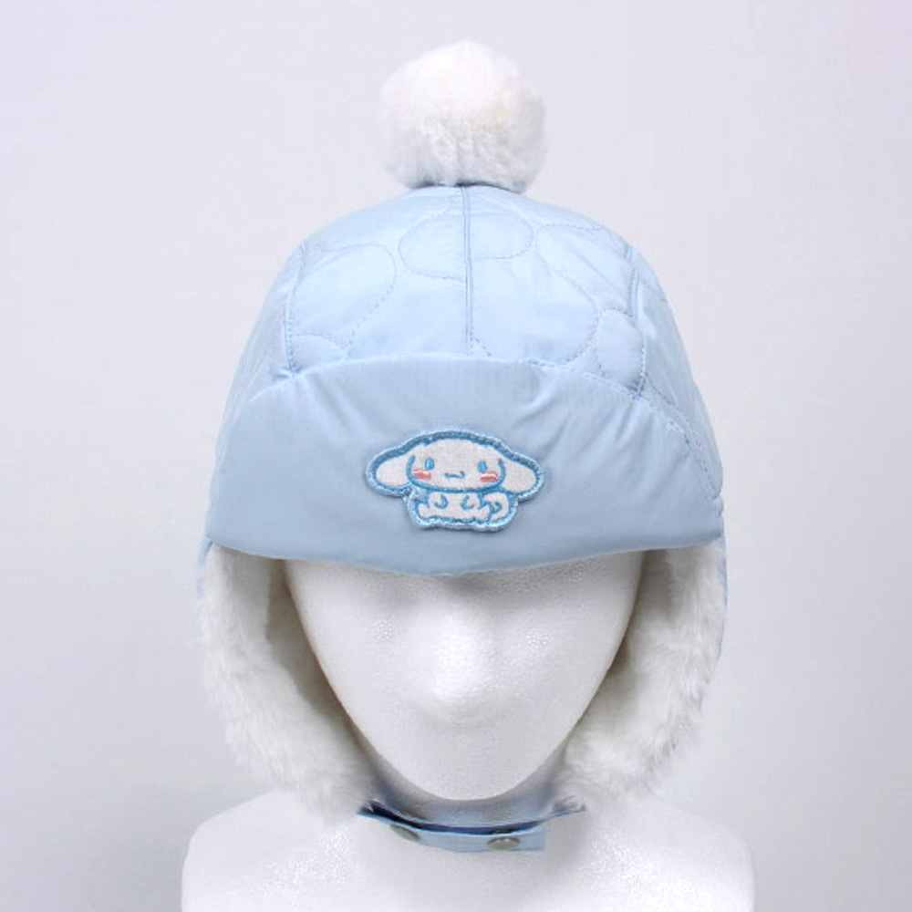 성창 모자 시나모롤 누빔 패딩 공군모 캐릭터 아동모자 방한모