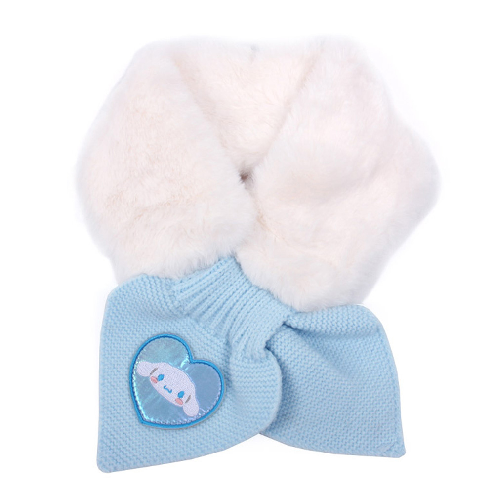 성창 머플러 시나모롤 포근 리본 니트 캐릭터 아동머플러 목도리 방한머플러