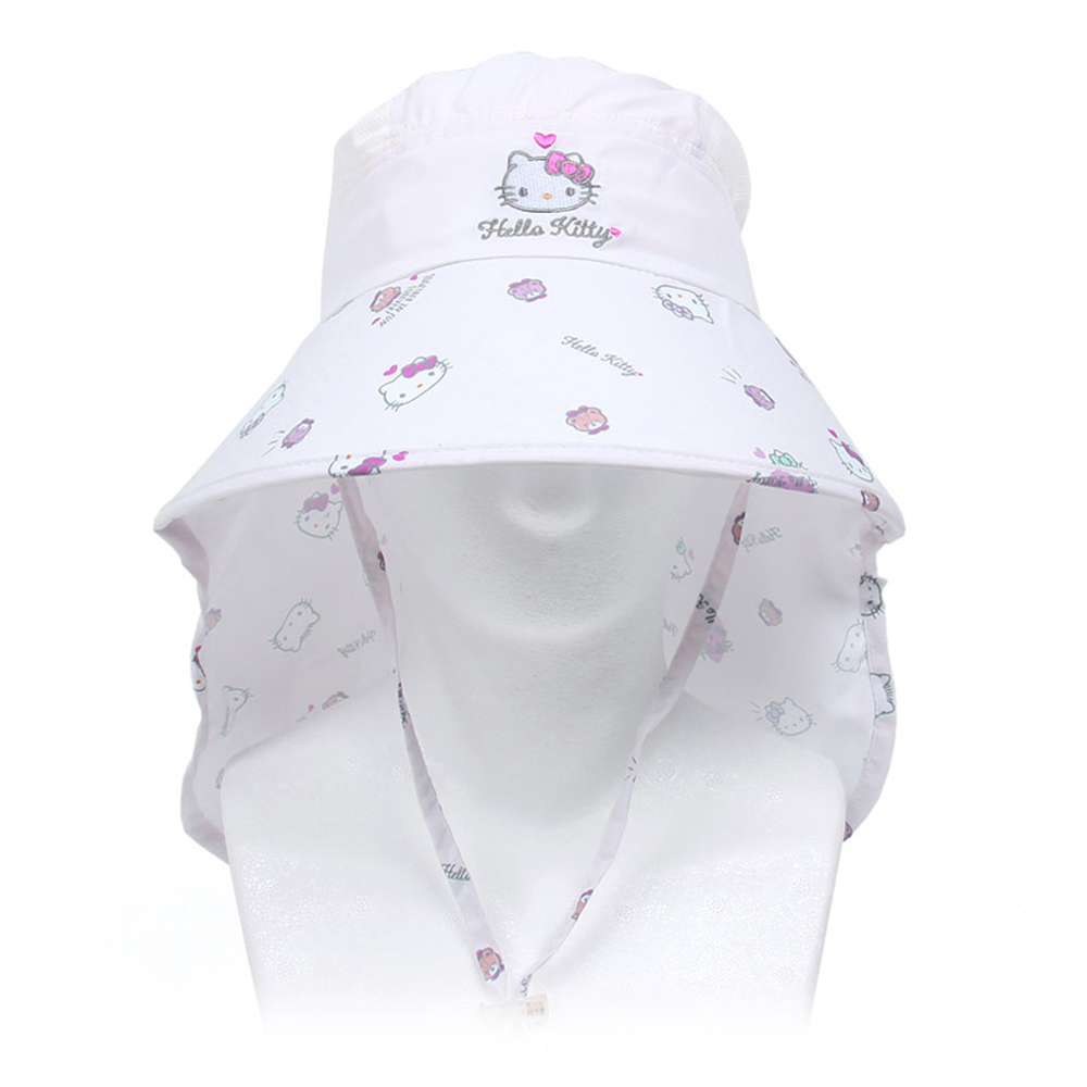 성창 아동모자 헬로키티 썸머 패턴 플랩햇 어린이모자 아동플랩햇