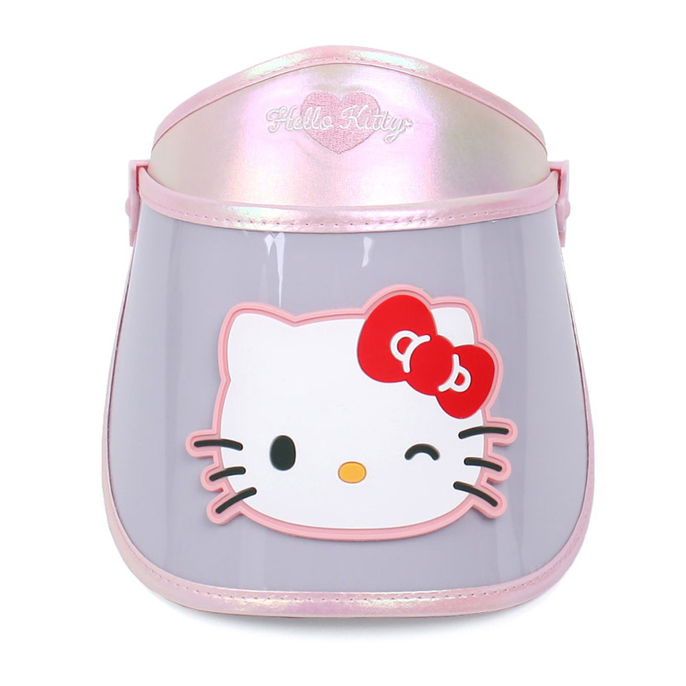 성창 아동모자 헬로키티 빅와펜 각도캡 어린이모자 아동썬캡 캐릭터썬캡