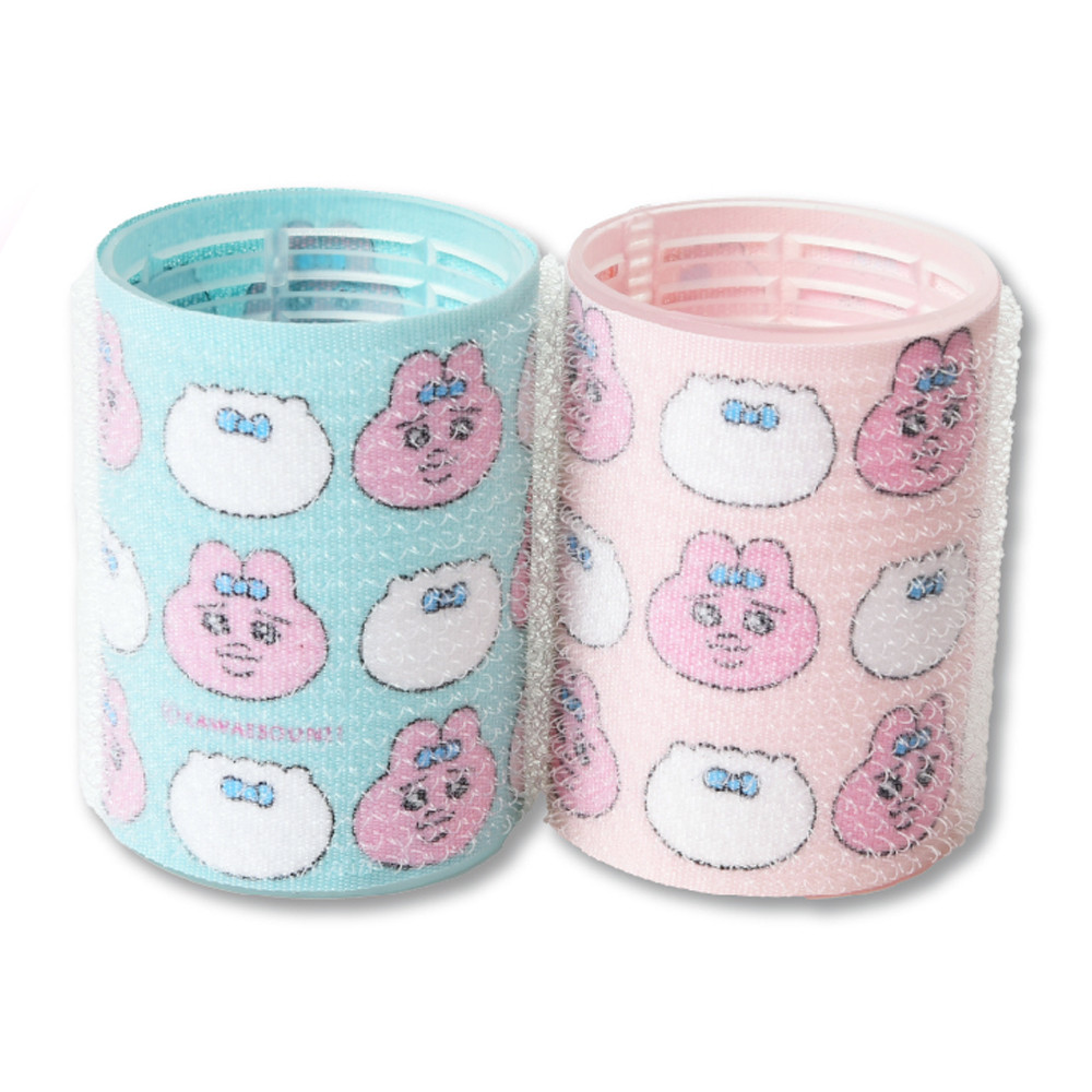 서울트레이딩 헤어롤 빤쮸토끼 패턴 헤어 롤 2종세트