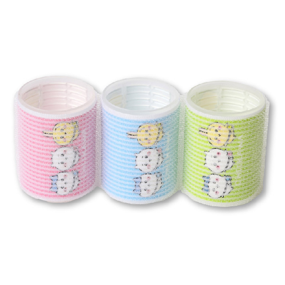 서울트레이딩 헤어롤 먼작귀 치이카와 가방맨 헤어 롤 3종세트