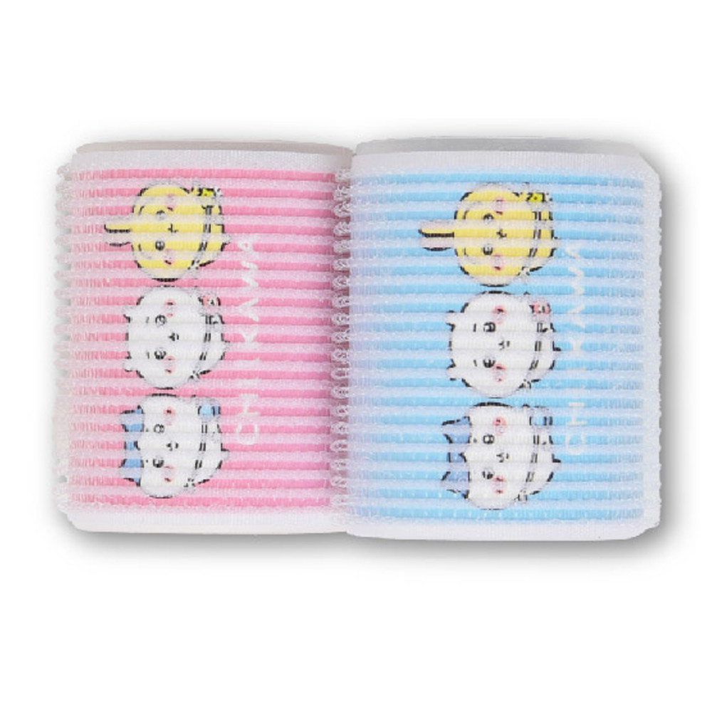 서울트레이딩 헤어롤 먼작귀 치이카와 가방맨 헤어 롤 2종세트