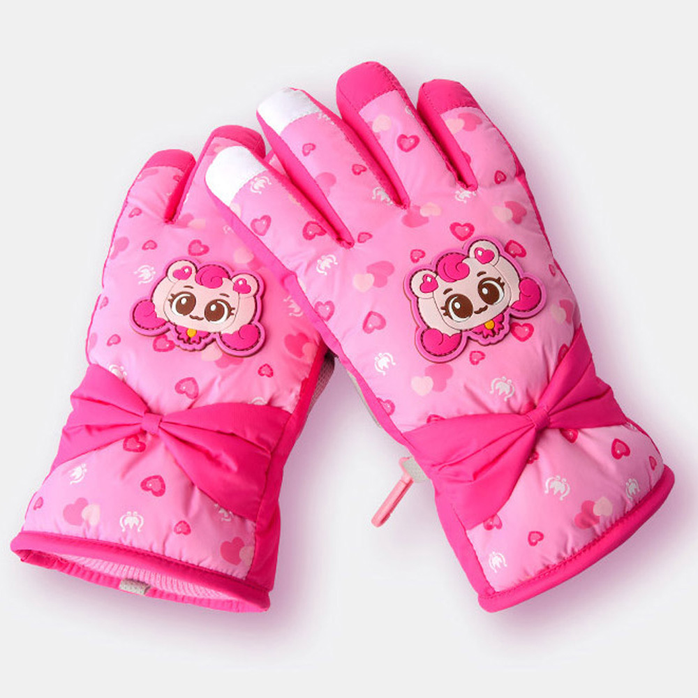 서울트레이딩 스키장갑 캐치티니핑 하츄핑 아동 장갑 (사이즈 L) 방한장갑