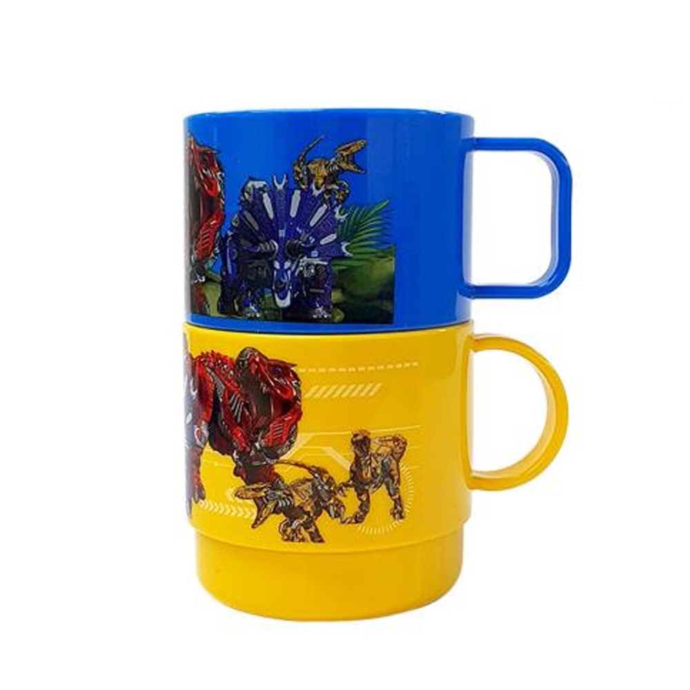 유유 아머드사우루스 도형컵 2P