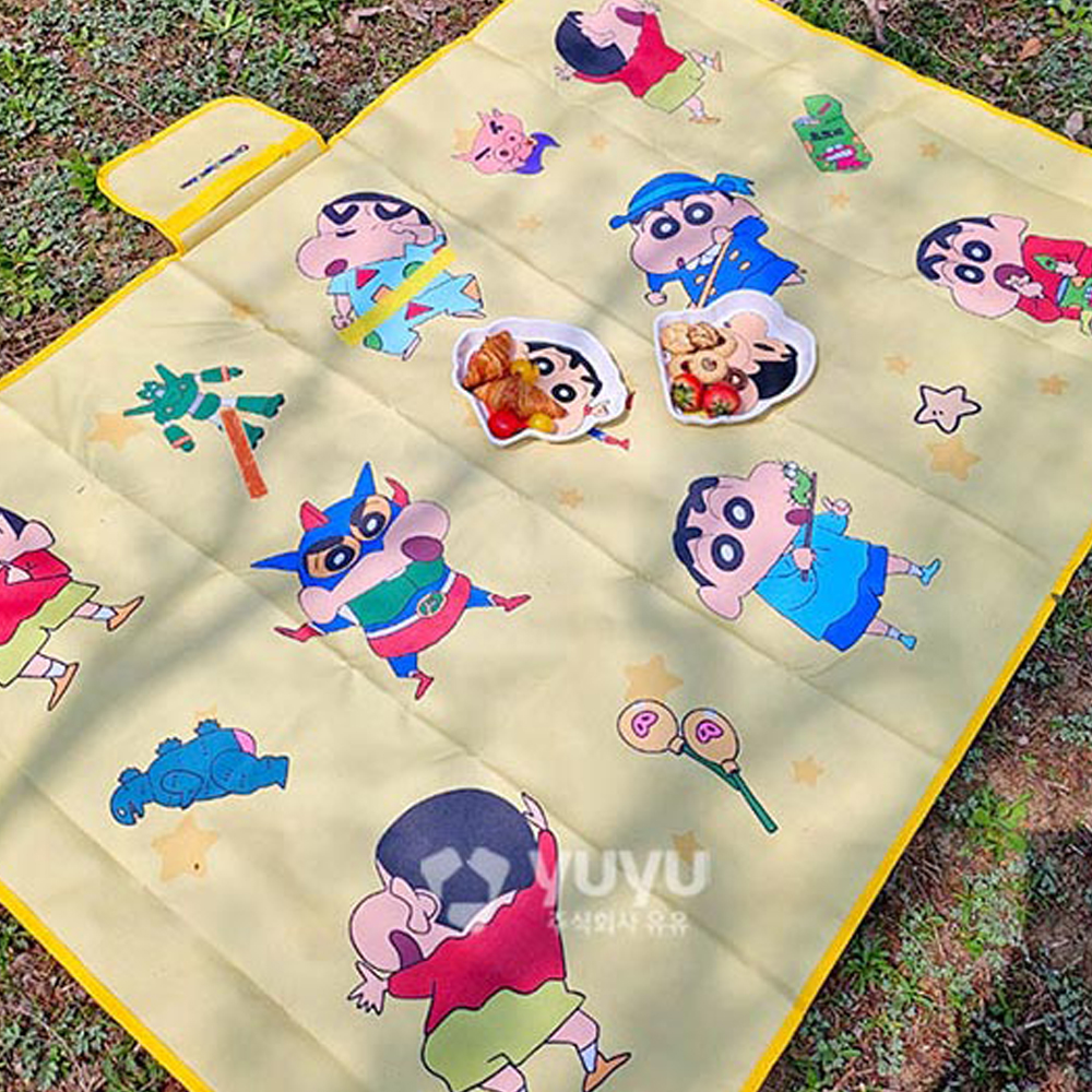유유 미니돗자리 짱구 피크닉 매트