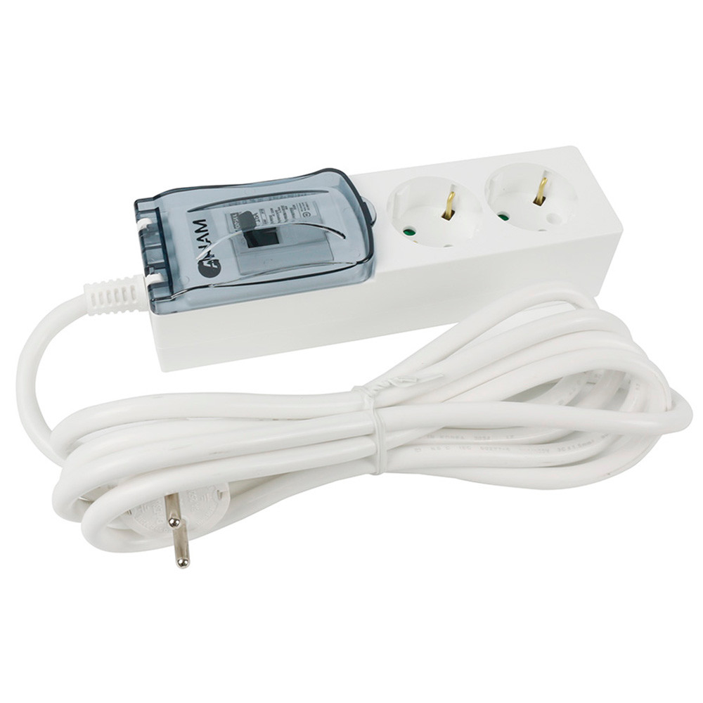아남 멀티탭 콘센트안전커버 고용량멀티탭 2구 2.5M